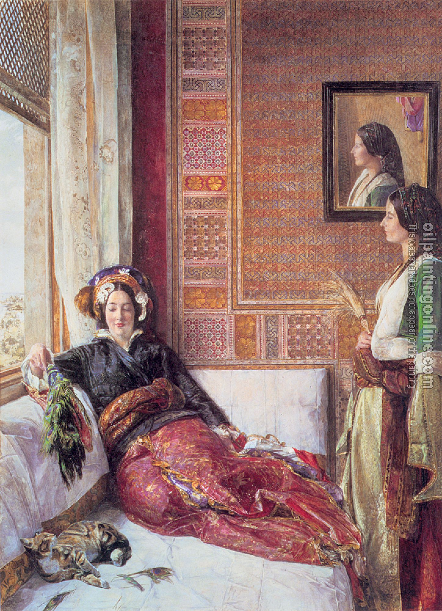 Lewis, John Frederick - Harem Life in Constantinople